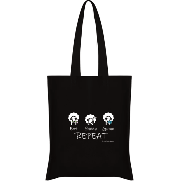Tote bag – Eat Sheep Game Repeat